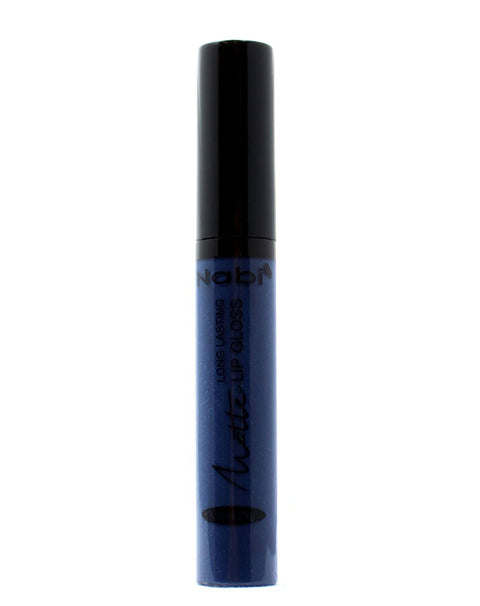 MLG53 - Long Lasting Matte Lip Gloss Naby Blue 12Pcs/Pack