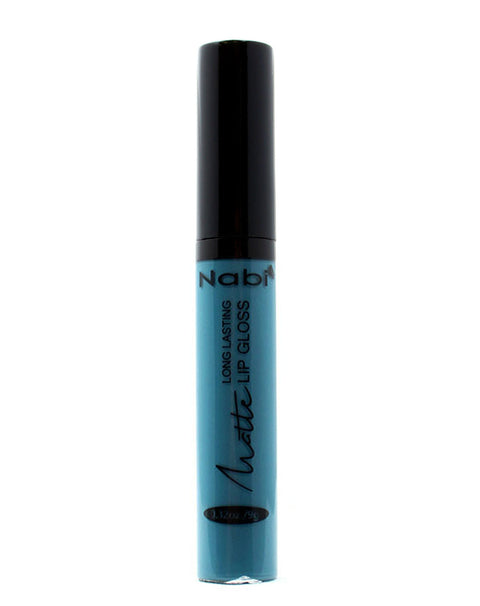 MLG57 - Long Lasting Matte Lip Gloss Ocean Blue 12Pcs/Pack