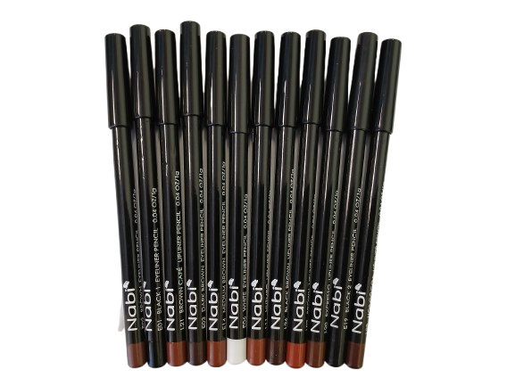 Nabi 12 Pieces, 12 Colors Eye & Lip Liner Assorted set E-12pcs/set