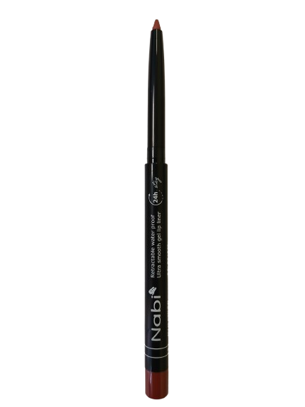 AGL05 NATURAL Up to 24H Waterproof Retractable Gel Liner Pencil with Sharpener 12Pcs/Pack
