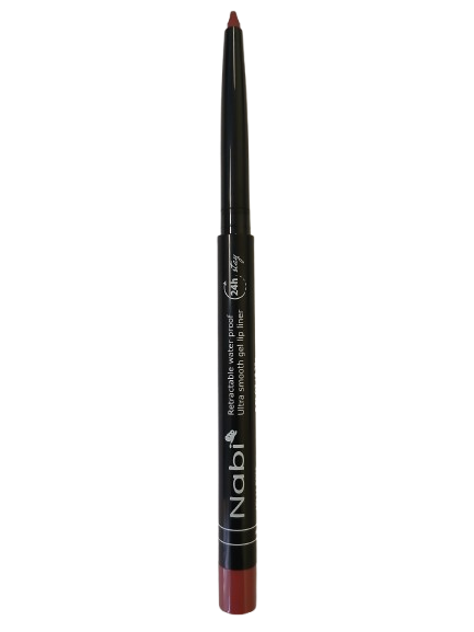 AGL16 ROSE Up to 24H Waterproof Retractable Gel Liner Pencil with Sharpener 12Pcs/Pack