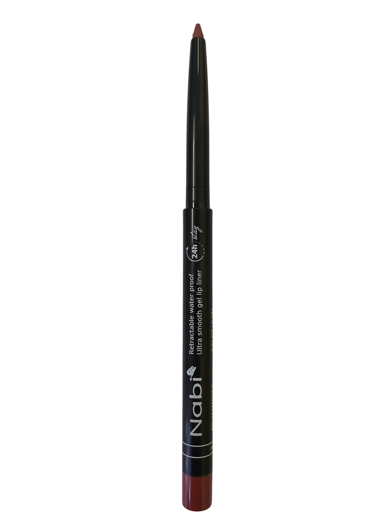 AGL23 MAUVE2 Up to 24H Waterproof Retractable Gel Liner Pencil with Sharpener 12Pcs/Pack