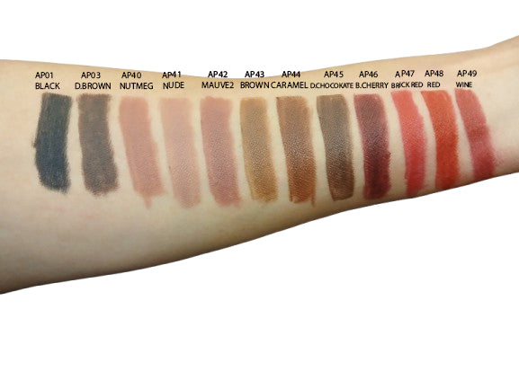 APS12M-Nabi 12 Pieces, 12 Colors Retractable Lip Liner Pencil (MIXED , 5)