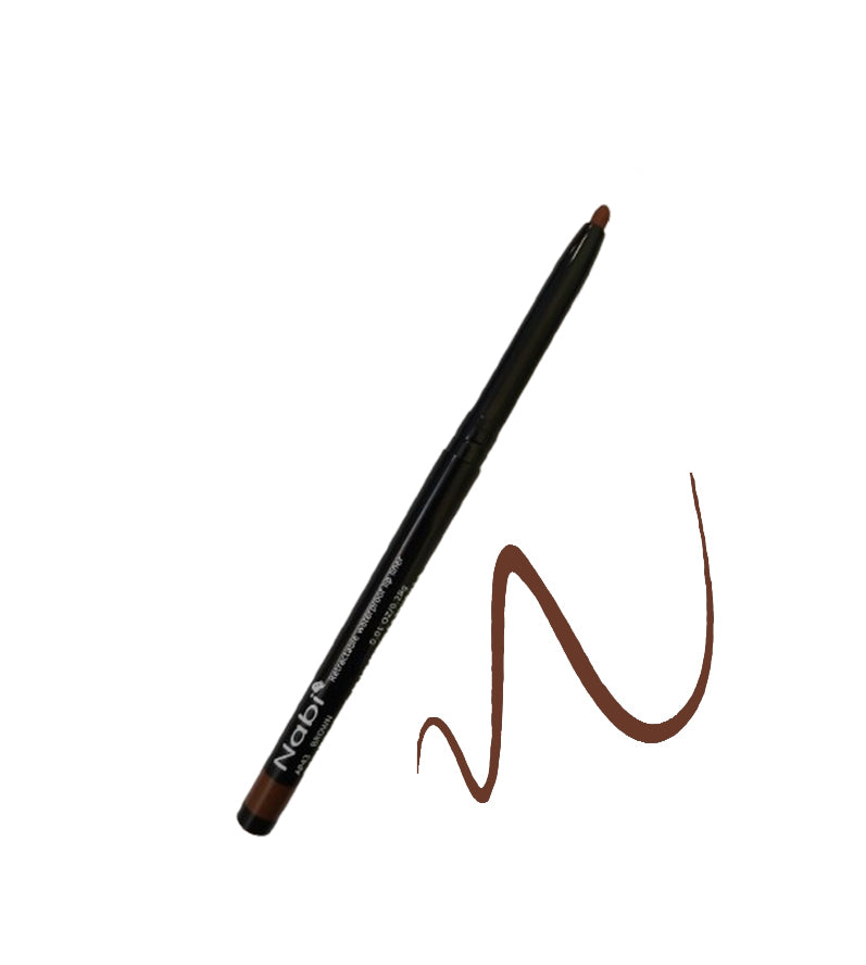 APS12B-Nabi 12 Pieces, 12 Colors Retractable Lip Liner Pencil (BROWN TONE , 5)
