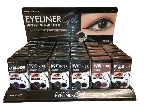 EL-36 GEL EYELINER 36PCS / SET