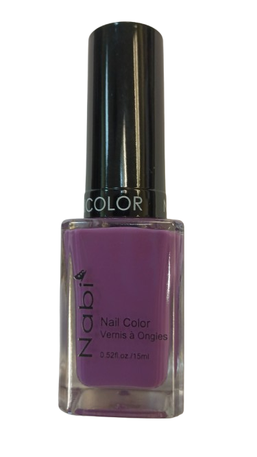 NP142 - NABI 5 NAIL POLISH SUMMER PURPLE 12Pcs/Pack