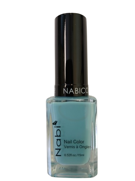 NP113 - Nabi 5 Nail Polish Spring Blue 12Pcs/Pack