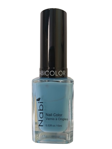 NP120 - Nabi 5 Nail Polish Summer Blue 12Pcs/Pack