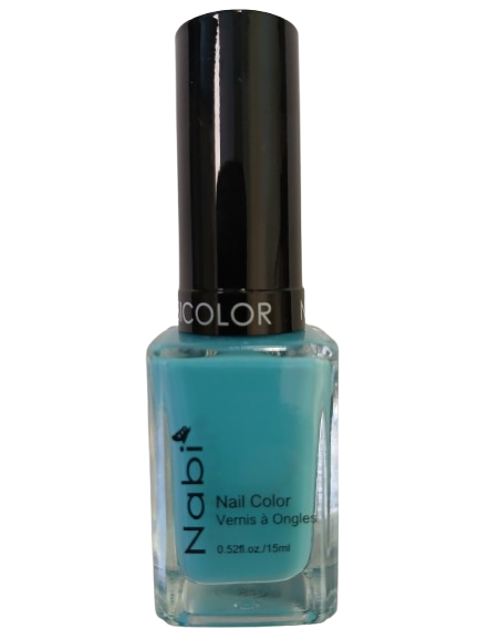 NP98 - Nabi 5 Nail Polish Candy Blue 12Pcs/Pack