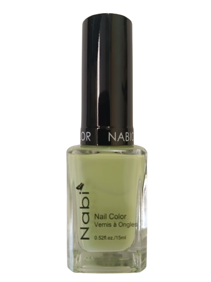 NP99 - Nabi 5 Nail Polish Pastel Green 12Pcs/Pack