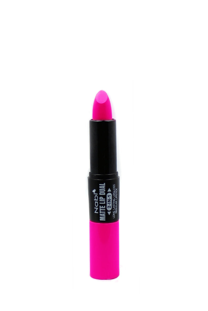 MDL04 - 2 in 1 Matte Lip Hot Pink 12Pcs/Pack
