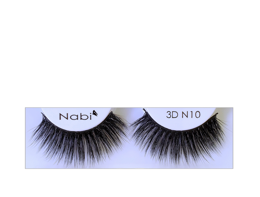 3D N10 - Nabi 3D Faux Mink Eyelash 12PCS/PACK
