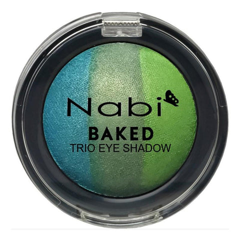 TE13 - BAKED TRIO EYESHADOW FOREST 12PCS/PACK