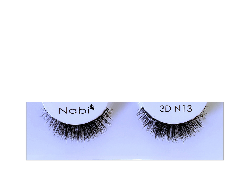 3D N13 - Nabi 3D Faux Mink Eyelash 12PCS/PACK