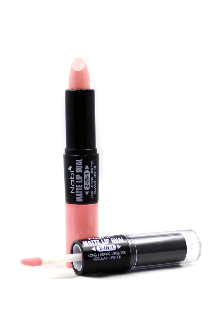 MDL16 - 2 in 1 Matte Lip Cute Orange 12Pcs/Pack
