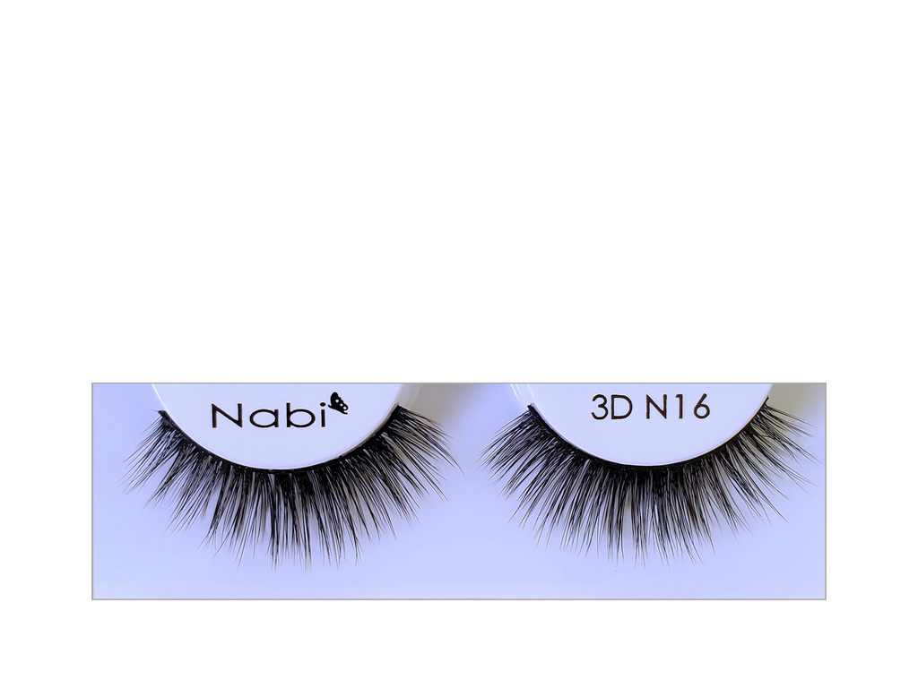 3D N16 - Nabi 3D Faux Mink Eyelash 12PCS/PACK