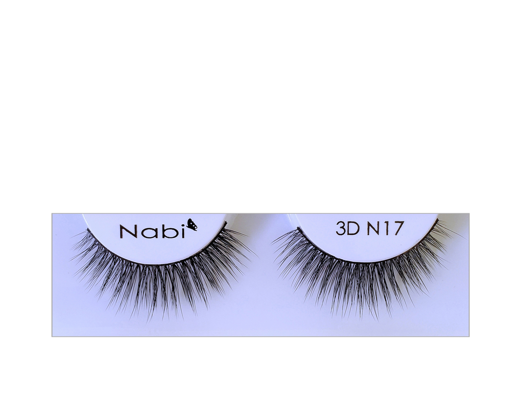 3D N17 - Nabi 3D Faux Mink Eyelash 12PCS/PACK