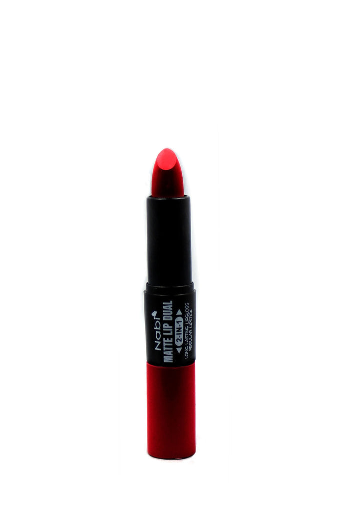 MDL19 - 2 in 1 Matte Lip Red Red 12Pcs/Pack