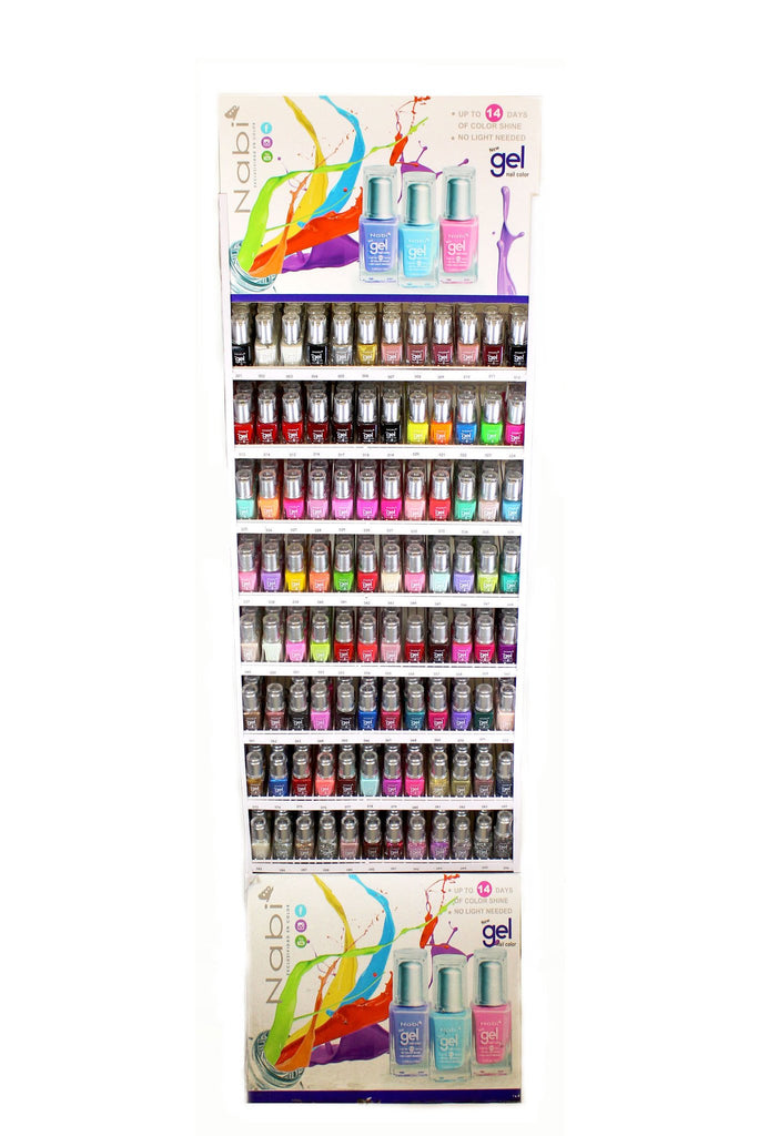 NG96 - New Gel Nail Polish 96 Color 576pcs Set