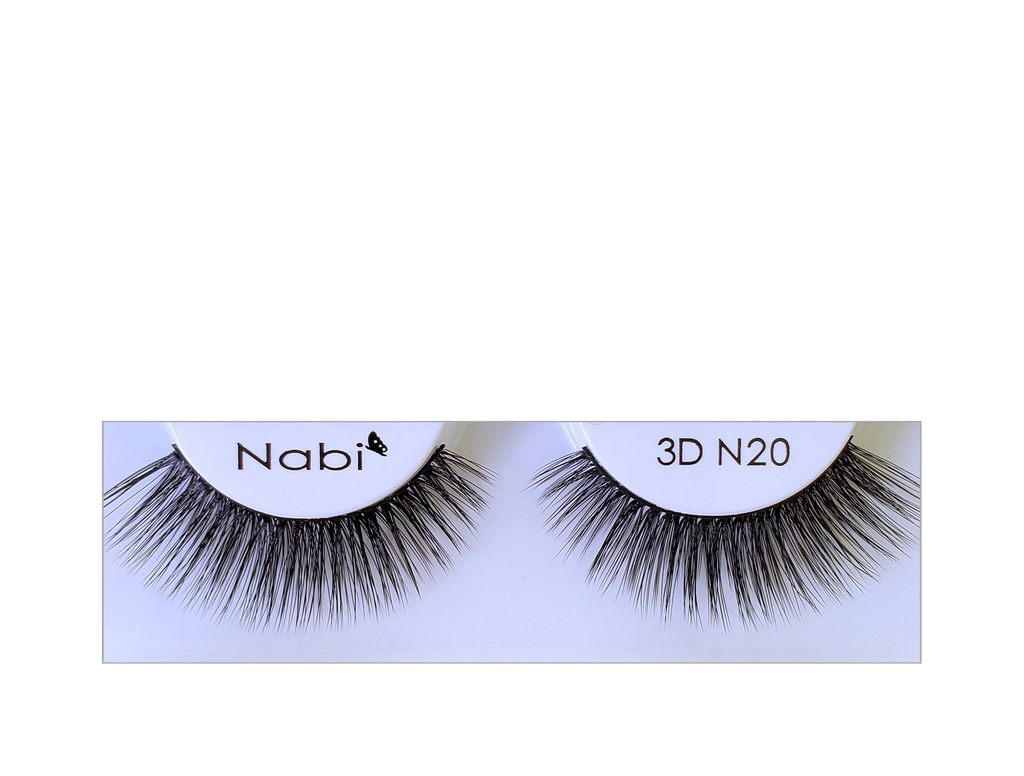 3D N20 - Nabi 3D Faux Mink Eyelash 12PCS/PACK
