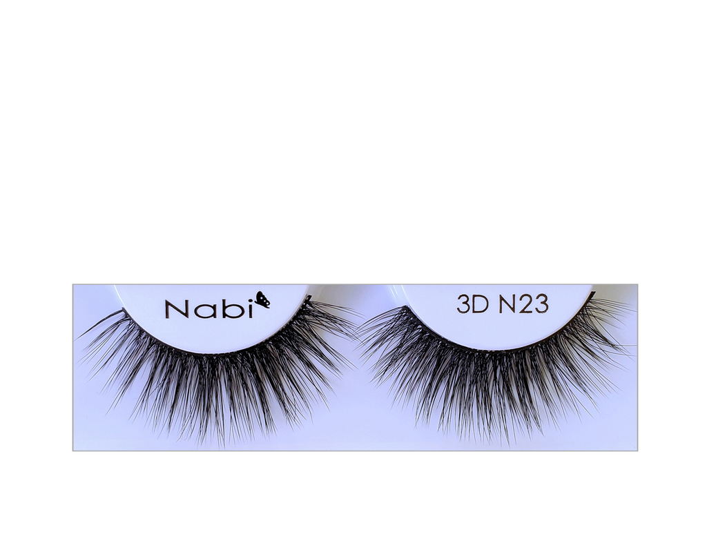 3D N23 - Nabi 3D Faux Mink Eyelash 12PCS/PACK