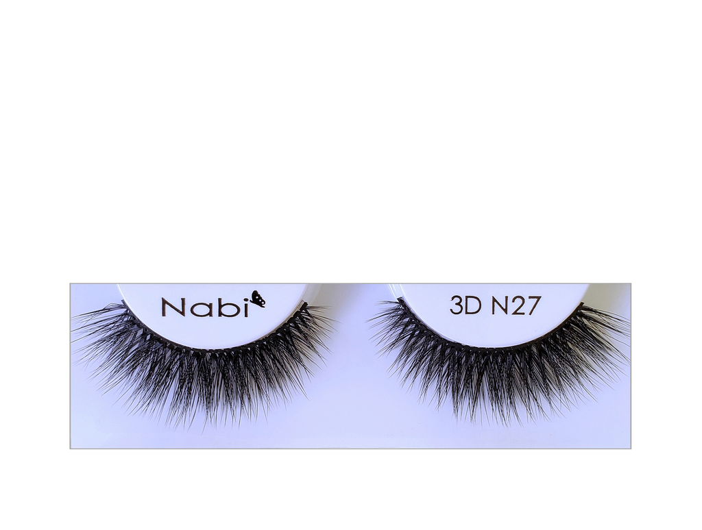 3D N27 - Nabi 3D Faux Mink Eyelash 12PCS/PACK