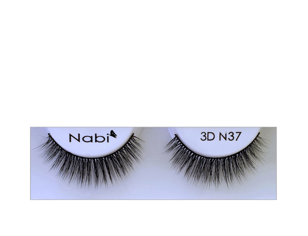 3D N37 - Nabi 3D Faux Mink Eyelash 12PCS/PACK