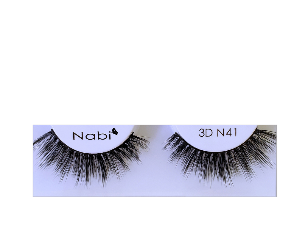 3D N41 - Nabi 3D Faux Mink Eyelash 12PCS/PACK