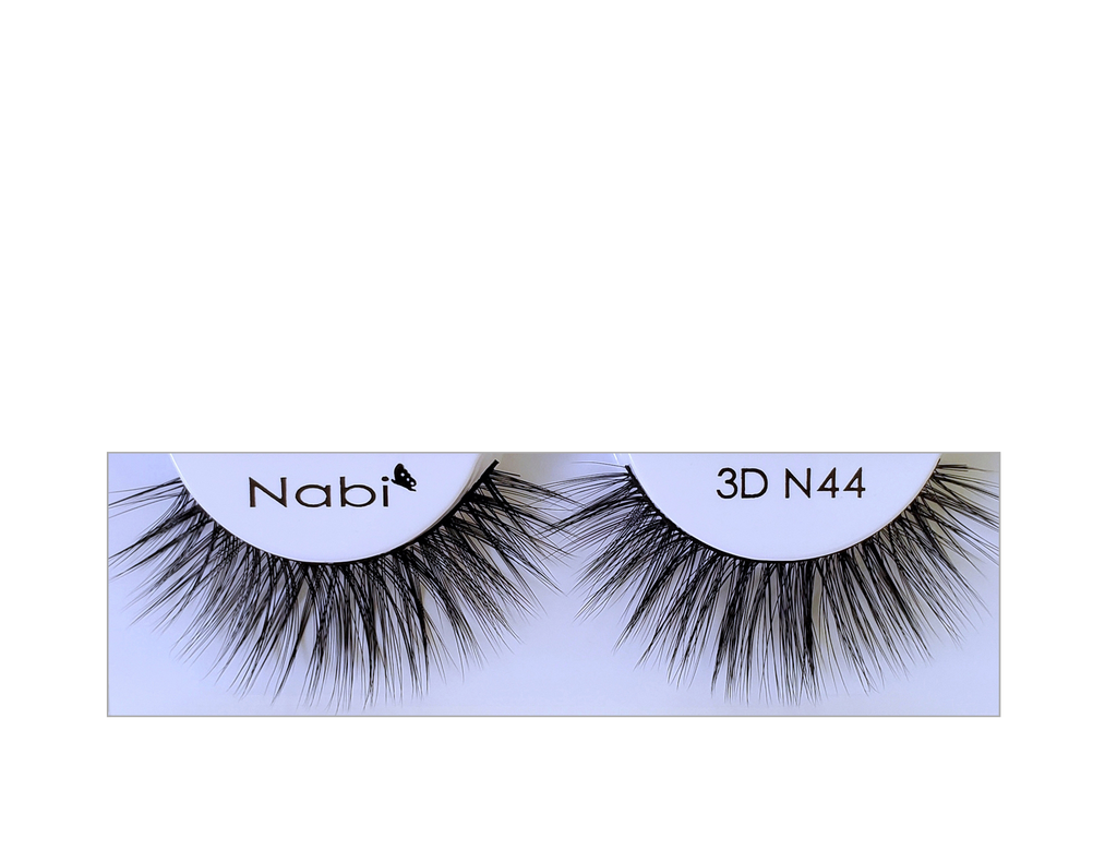 3D N44 - Nabi 3D Faux Mink Eyelash 12PCS/PACK