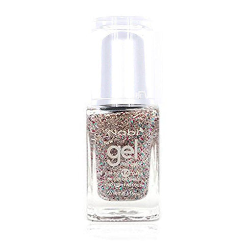 NG83 - New Gel Nail Polish New Silver Glitter 12Pcs/Pack