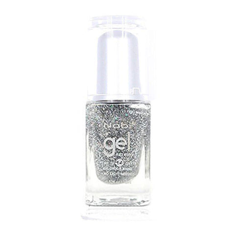 NG86 - New Gel Nail Polish Silver Round Ball 12Pcs/Pack