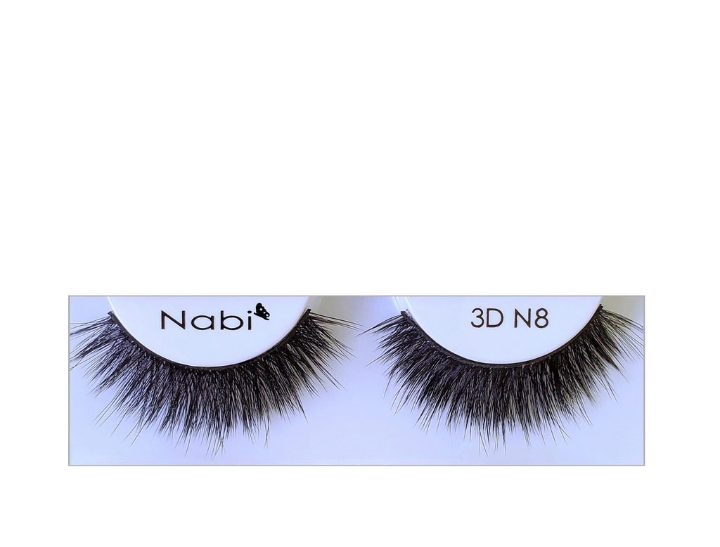 3D N8 - Nabi 3D Faux Mink Eyelash 12PCS/PACK