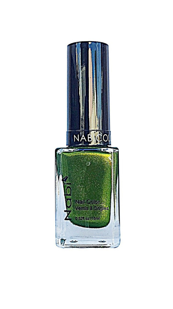 NP92 - Nabi 5 Nail Polish Metallic Emerald 12Pcs/Pack