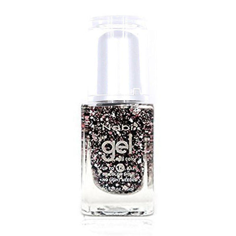 NG96 - New Gel Nail Polish Pink Flake 12Pcs/Pack