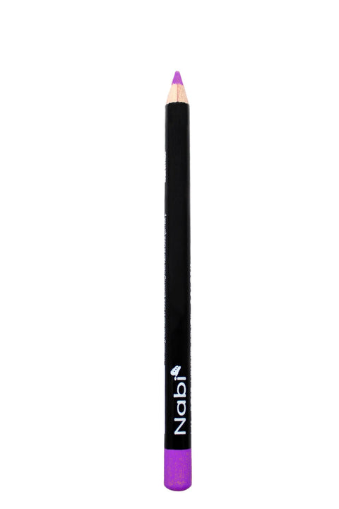 E32 - 5 1/2" Short Eyeliner Pencil Purple Glitter 12Pcs/Pack