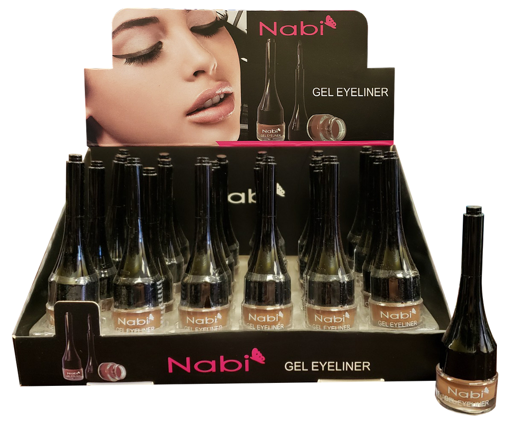 GEL C - Gel Eyeliner Brown 24Pcs Set
