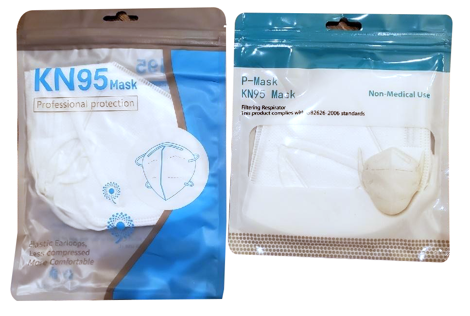 KN95 White Face Mask 10pcs/box