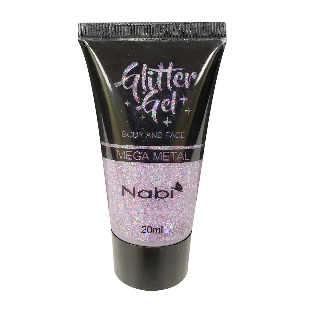 MMG24 - BODY & FACE GLITTER GEL 24PCS / PACK