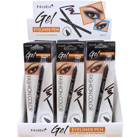 GE-01 Gel Eyeliner Pencil 24pcs/pack
