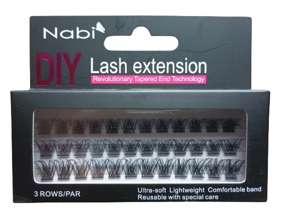 DIY01 - DIY Lash Extension Eyelash 12PCS/PACK