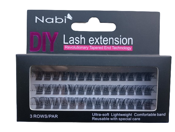 DIY02 - DIY Lash Extension Eyelash 12PCS/PACK