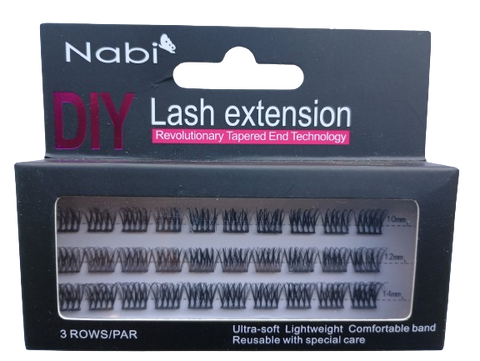 DIY10 - DIY Lash Extension Eyelash 12PCS/PACK