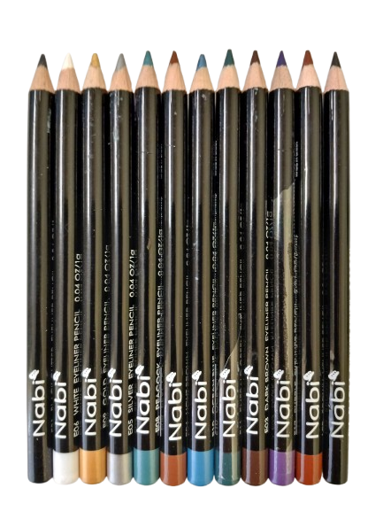 Nabi 12 Pieces, 12 Colors Eye Liner Assorted set C-12pcs/set