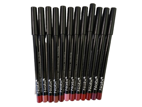 Nabi 12 Pieces, 12 Colors Lip Liner Assorted set D-12pcs/set