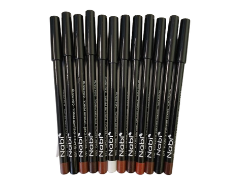 Nabi 12 Pieces, 12 Colors Eye & Lip Liner Assorted set E-12pcs/set