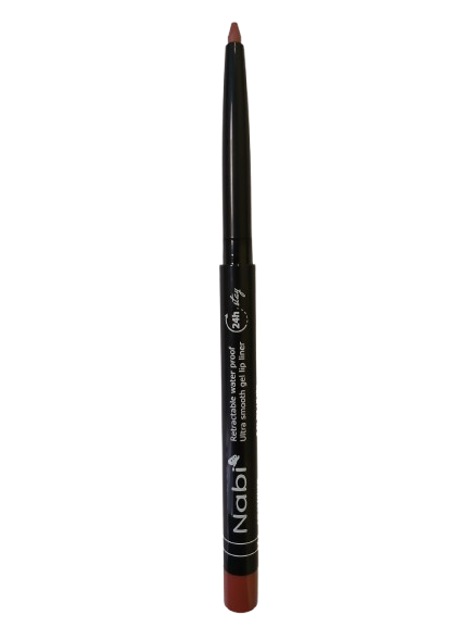 AGL08 MAUVE Up to 24H Waterproof Retractable Gel Liner Pencil with Sharpener 12Pcs/Pack