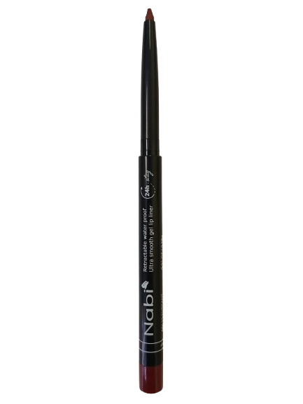 AGL15 CURRANT Up to 24H Waterproof Retractable Gel Liner Pencil with Sharpener 12Pcs/Pack