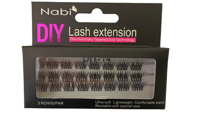 DIY14 - DIY Lash Extension Eyelash 12PCS/PACK