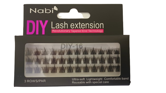 DIY16 - DIY Lash Extension Eyelash 12PCS/PACK