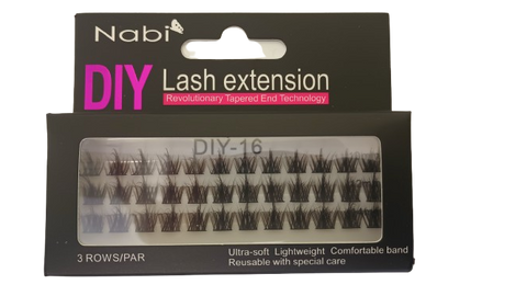 DIY16 - DIY Lash Extension Eyelash 12PCS/PACK